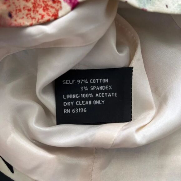 Maggie Boutique Crop Jacket - Size 6P - 3/4 Sleeve - Colorful - EUC - Picture 7 of 7